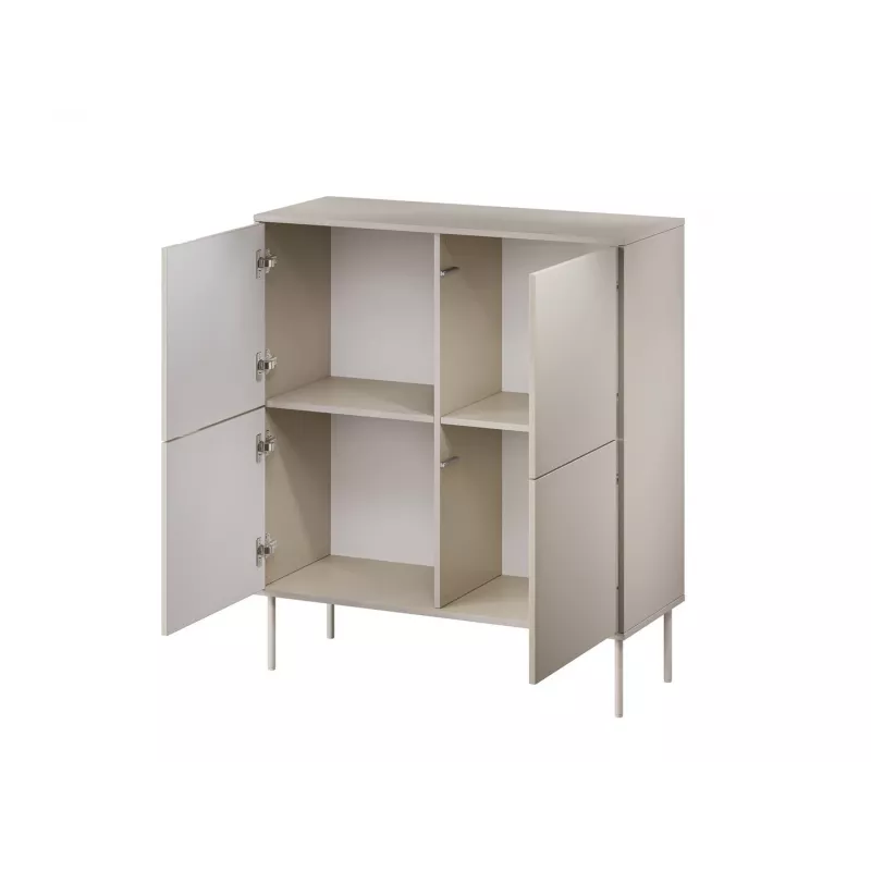 Cómoda 4D TRESSE 100x40x110 caxemira mate