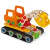 Constructor escavadora de rastos, brinquedo de construção 170 peças