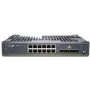 Juniper EX4100-F 12 portas sem ventoinha 10/100/1000BaseT PoE+, 2x portas uplink 1G/2,5G/10GBaseT, 4x portas stacking/uplink 10G SFP+ (óticas vendidas separadamente) com SW padrão. Alimentado por PoE++