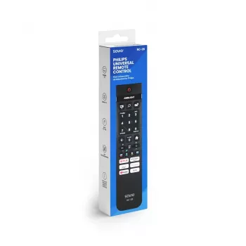 Comando à distância Savio RC-26 IR sem fios teclas de TV
