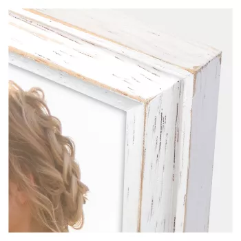 Moldura de madeira ZEP Rosel White 13x18 AC257W