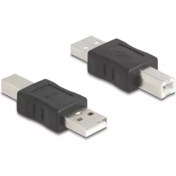 Adaptador de cabo DeLOCK 67198 USB Type-A USB Type-B preto