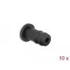 Tampa antipoeira DeLOCK 60251 para conector fêmea jack 3,5 mm 10 unid. preto