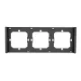 Sonoff M5-3C-80-F moldura tripla para interruptores M5-80, grafite/preto
