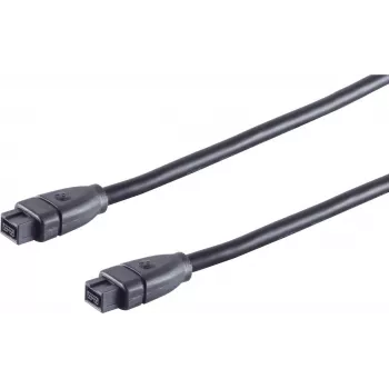 Cabo FireWire IEEE 1394b 9 pinos para 9 pinos, 5,0 m, preto — Divers CO 77305