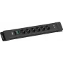 Régua de tomadas Bachmann CONNECTUS BM005922 — 6 tomadas CEE7, 1 USB-A 22W, cabo 2,0 m