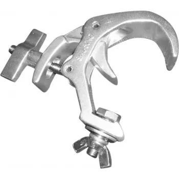 Treliça EUROLITE TH-270 prateada Quick-Lock esbelta — treliça de alumínio leve para montagens de luz e palco