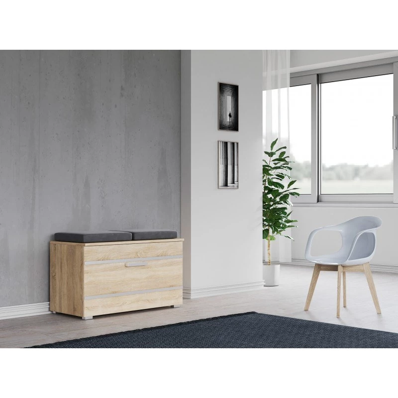 Sapateira fechada Top e Shop OPAL SZAFKA SONOMA – carvalho, 850×450 mm, aglomerado, moldura 16 mm