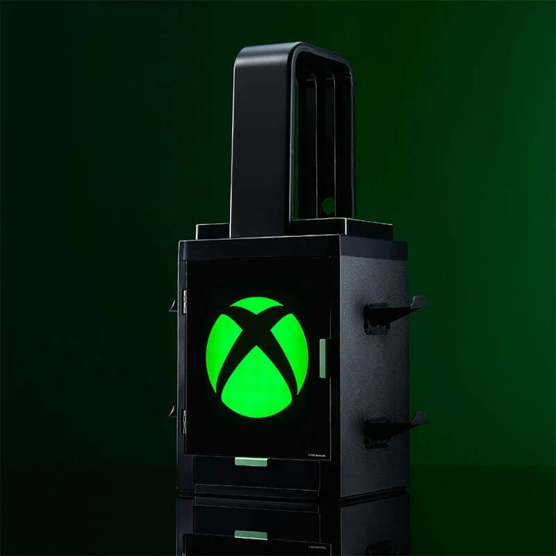 Numskull Games Suporte oficial de jogos Xbox, suporte para discos de jogos, Xbox, preto, com fios