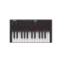 Teclado MIDI AKAI MPK MINI 4 preto – 25 teclas, 8 pads, 8 encoders, arpeggiator, USB-C, saída MIDI