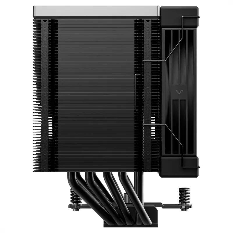 Arrefecedor de ar DeepCool AK500 G2, ventoinha de 120 mm, pressão máx. de ar 3,33 mmH2O, 117×129×159 mm, preto
