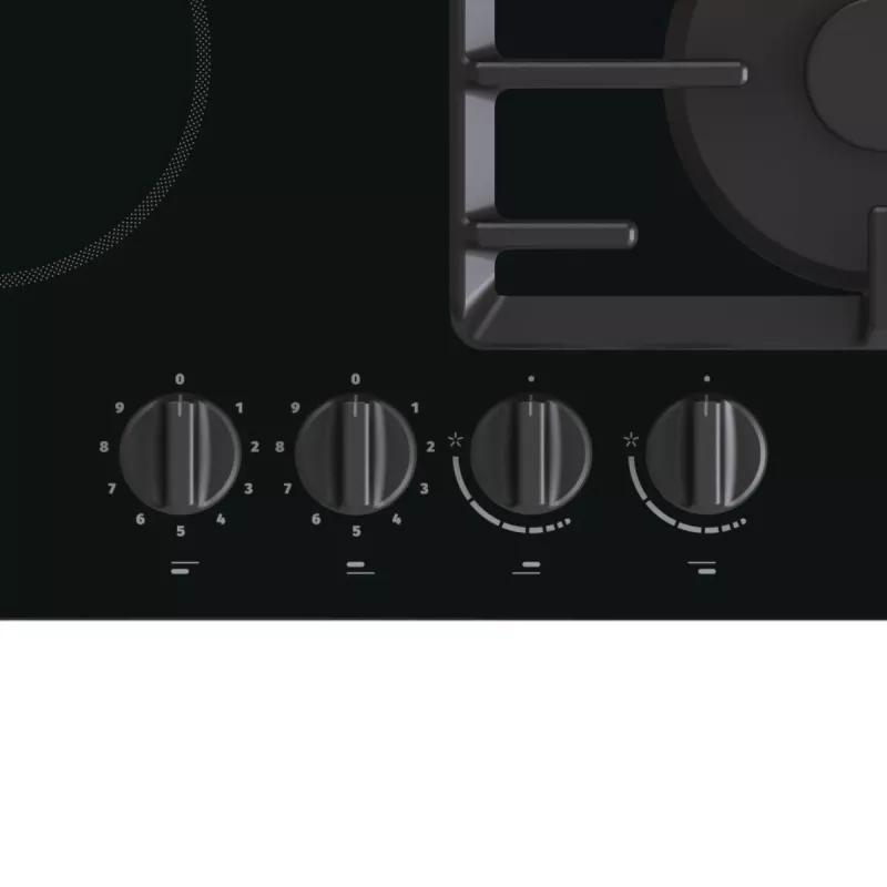 Gorenje GCE691BSC preto encastrar 60 cm combinado 4 zona(s) de cozinhar