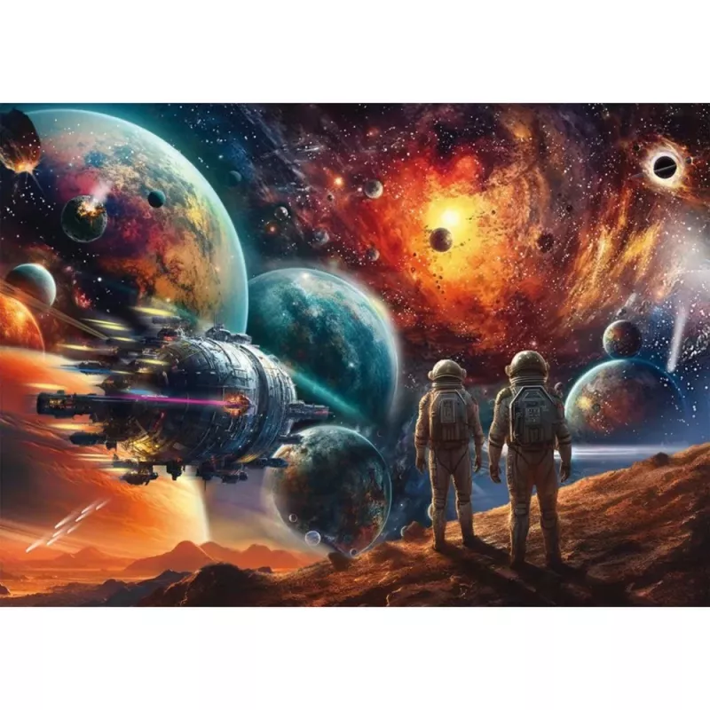Puzzle Schmidt Spiele Michele Farella 1000 peças – Esplendor de cores cósmicas