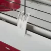 Gaiola Ferplast Krolik 140 Plus para coelhos, Cinzento/Vermelho, L1420×P600×A500 mm, metal/plástico