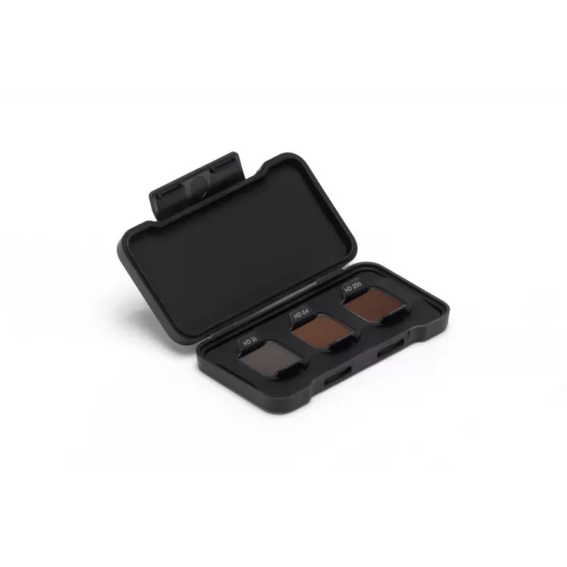Conjunto de filtros de densidade neutra DJI Flip ND16 / ND64 / ND256 — pack de três para drones DJI compatíveis