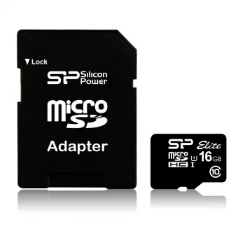 Cartão de memória Silicon Power Elite 16 GB MicroSDHC Class 10 UHS-I
