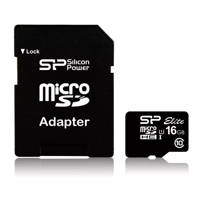 Cartão de memória Silicon Power Elite 16 GB MicroSDHC Class 10 UHS-I