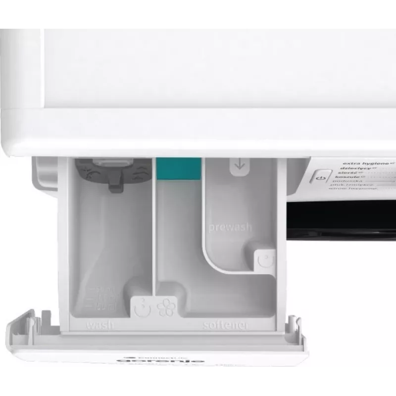 Máquina de lavar roupa independente Gorenje WPNEI84SASWIFI/PL 8 kg 1400 rpm Wi-Fi branco, motor inverter