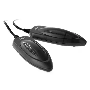 Secador de sapatos MEDIA-TECH MT6506 — secador de sapatos compacto, largura 170 mm, cabo 1,4 m, proteção contra sobreaquecimento