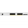 Cisco - Catalyst 1000-24P-4G-L - Switch - gerido - 24 x 10/100/1000 (PoE+) + 4 x Gigabit SFP (Uplink) montagem em rack PoE+ (195 W)
