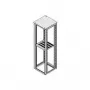 Prateleira para rack VARISTAR 48,30 cm (19), estática, capacidade de carga 75 kg, para profundidade 600 mm (26.10.0538)