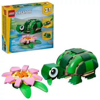 LEGO CREATOR 3 EM 1 31377 Tartaruga com nenúfar