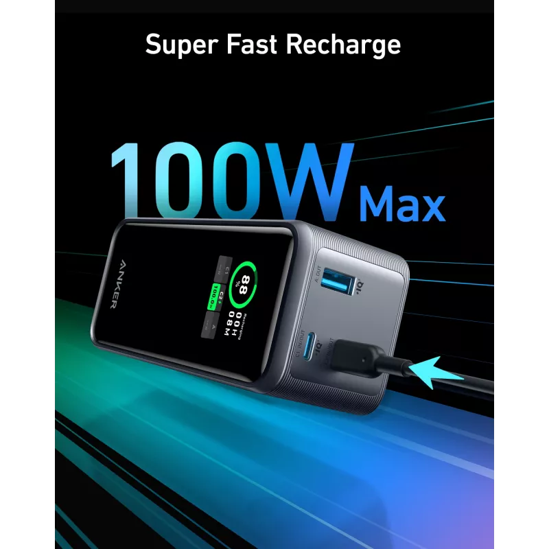 Carregador portátil Anker Prime 20000 mAh