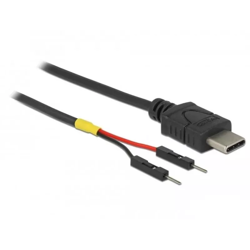 DeLOCK 85418 cabo de alimentação USB-C para 2x conectores pin header, 0,1 m