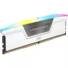 DIMM 32 GB DDR5-6400 (2x 16 GB) Dual-Kit, memória branca, CMH32GX5M2B6400C32W, Vengeance RGB, INTEL XMP