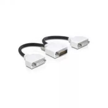 Adaptador de cabo de vídeo DeLOCK 65281 DMS 2 x DVI 0,2 m preto