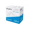Cabo de rede LANBERG Cat6 U/UTP LCU6-11CU-0305-S, 305 m, 23 AWG, cinzento, bainha HDPE
