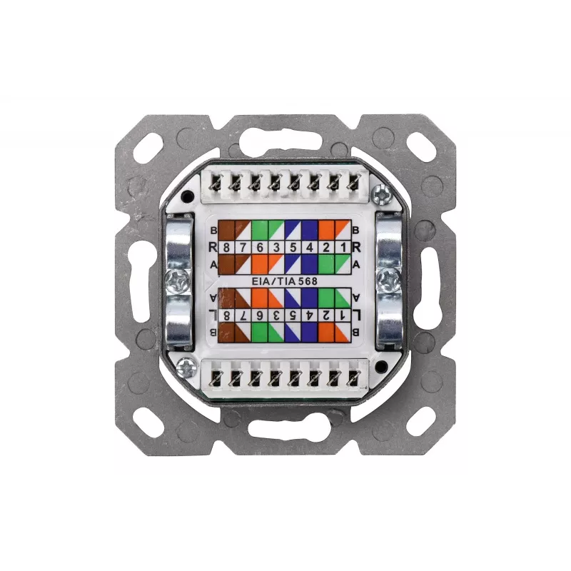 Tomada de rede Digitus CAT 6A classe EA DN-9007-S-1
