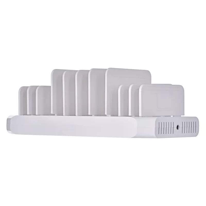 Organizador com estação de carregamento UNITEK Y-2190 de pé branco