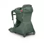 Mochila de transporte para criança Osprey Poco Tourist verde, mochila de transporte para criança leve e ajustável