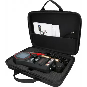 Analisador de carga e arranque de bateria ks tools 550.1649 12V/24V com função de impressão