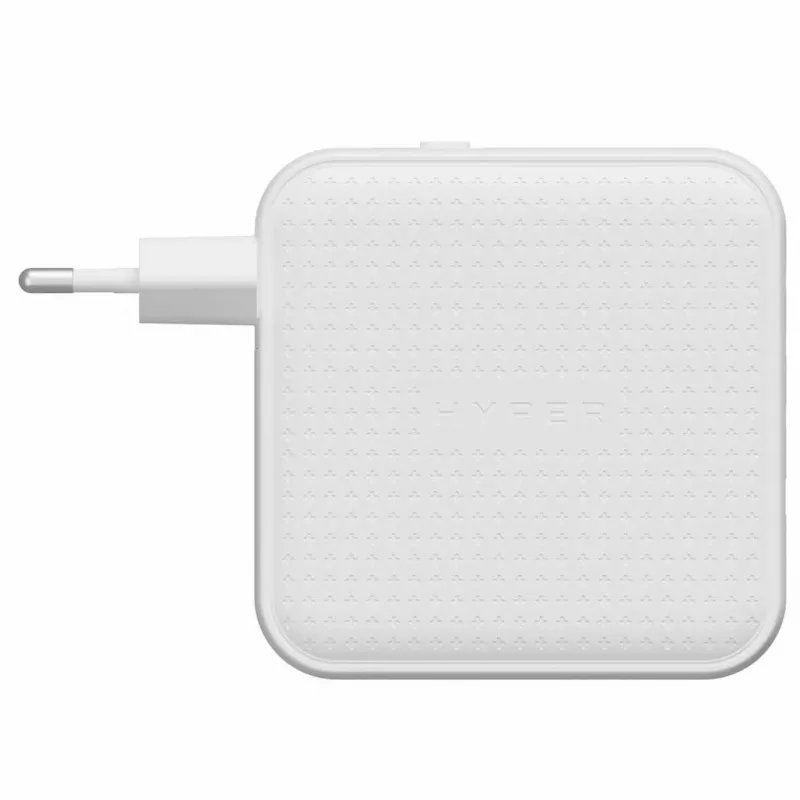 Hyper HyperJuice 100W USB-C GaN Carregador de viagem 3C+1A - Branco (HJ1002WHWWGL)