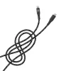 Cabo de dados Tellur Type-C para Lightning 3A PD60W 1m – preto