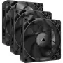 Ventoinha Corsair iCUE LINK RX120 MAX 12 cm preta, 3 unid., 400–2000 rpm