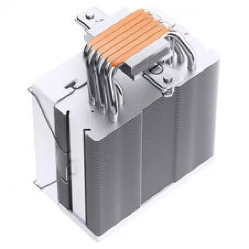 Arrefecedor de CPU Jonsbo CR-1000MAX V2 PWM ARGB branco — dissipador de torre, ventoinha PWM, iluminação ARGB