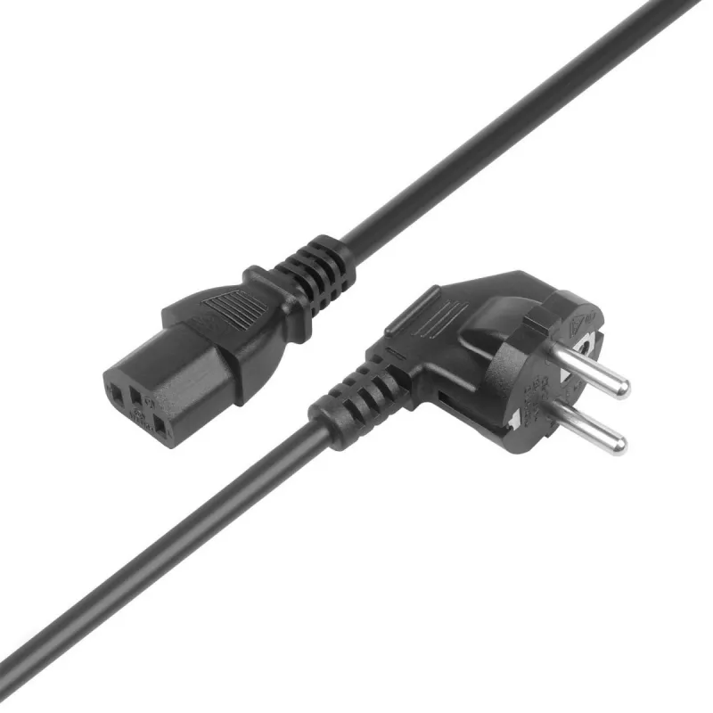 Cabo de alimentação 1,8 m IEC C13 VDE