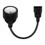 Savio CL-180 Cabo adaptador de alimentação IEC C14 para CEE 7/5, 15 cm