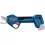 Tesoura de jardim a bateria GGP 12V-25 Professional solo, 12 volts (azul/preto, sem bateria e carregador)