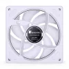 Ventoinha de refrigeração Jonsbo ZB-120 Reverse Blade PWM ARGB 120mm branca, ventoinha axial, 120 mm