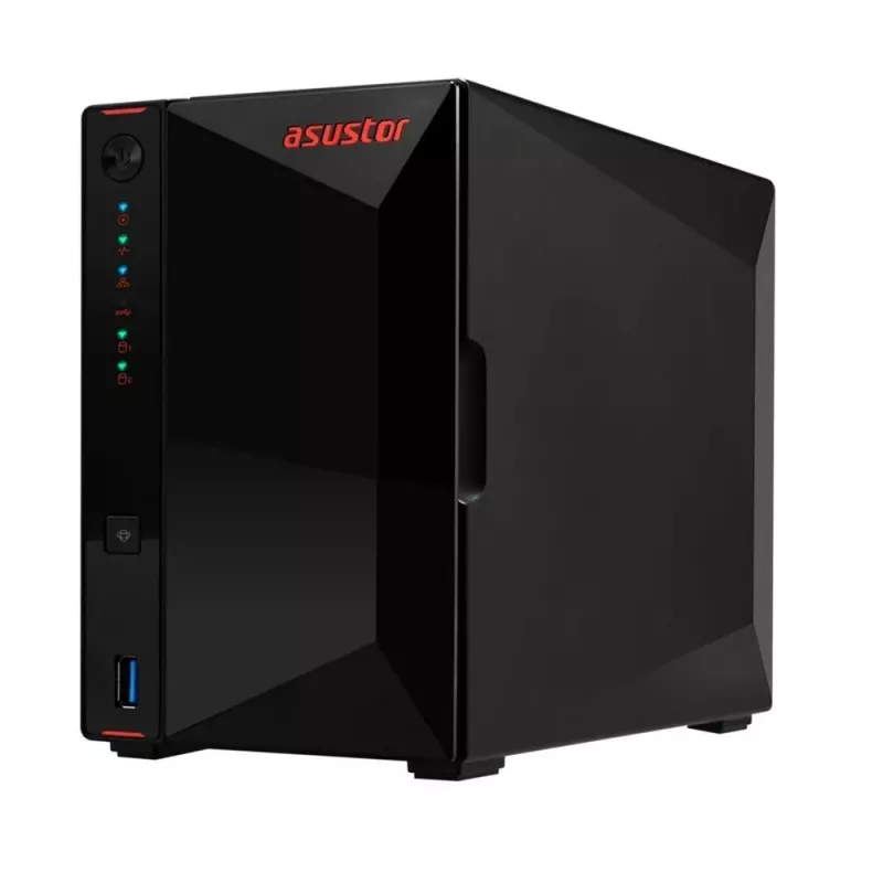 Asustor AS5402T NAS/Servidor de armazenamento Intel® Celeron® N5105 4 GB DDR4 0 TB ADM preto