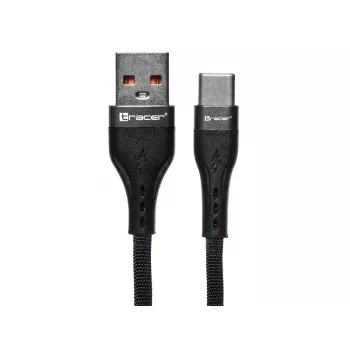 Cabo Tracer 47486 USB A - Lightning M/M 1m vermelho