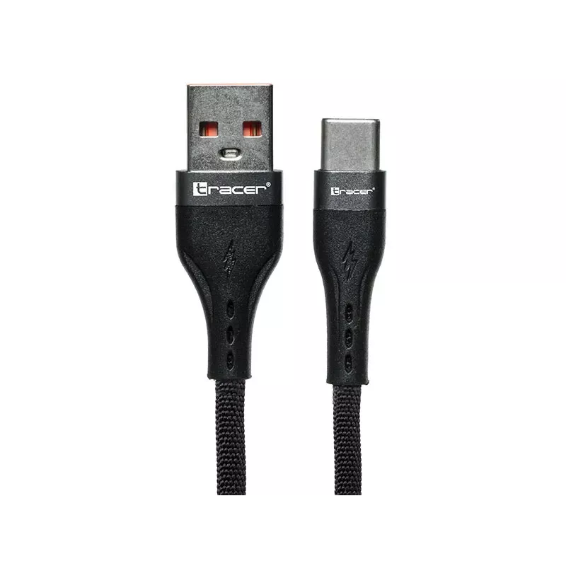 Cabo Tracer 47486 USB A - Lightning M/M 1m vermelho