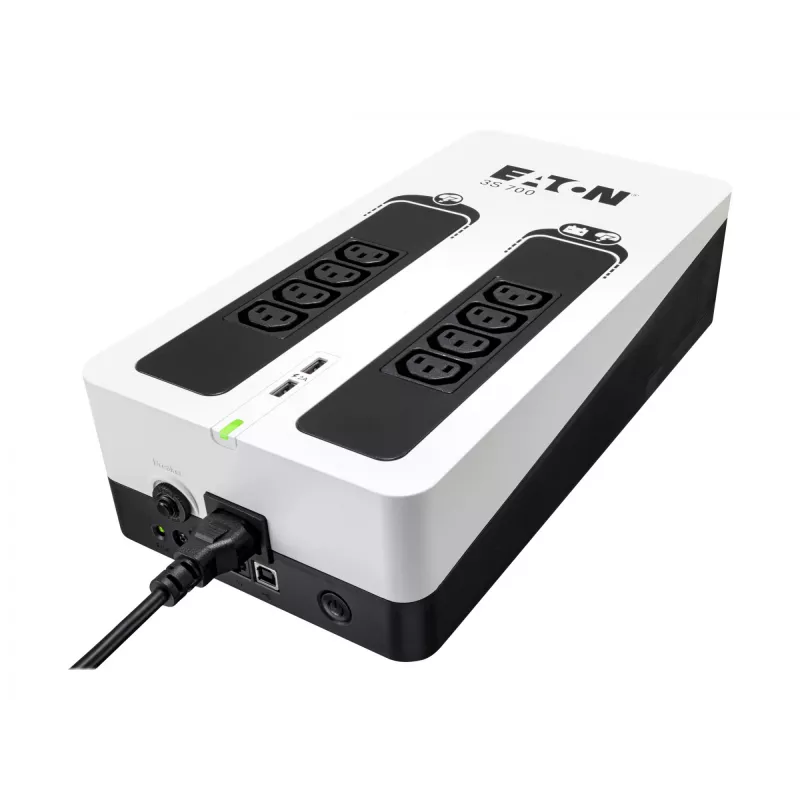 Eaton 3S700I UPS (fonte de alimentação ininterrupta) standby (offline) 0,7 kVA 420 W 8 saídas AC