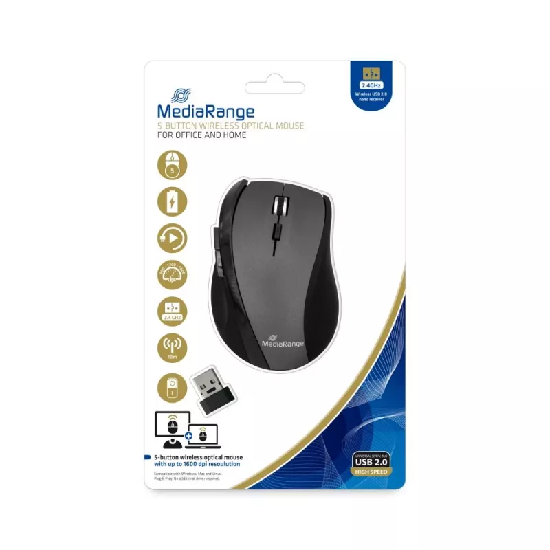 Rato MediaRange MROS203 RF Wireless Optical