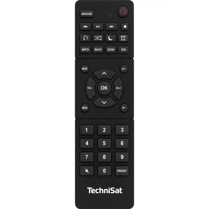 Rádio pessoal TechniSat DigitRadio 550 IR Digital DAB+ FM 100W