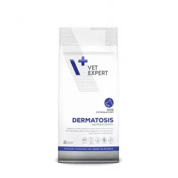 VET EXPERT Veterinary Diet Dermatosis Cão Salmão e Batata - Alimento seco para cães - 2 kg